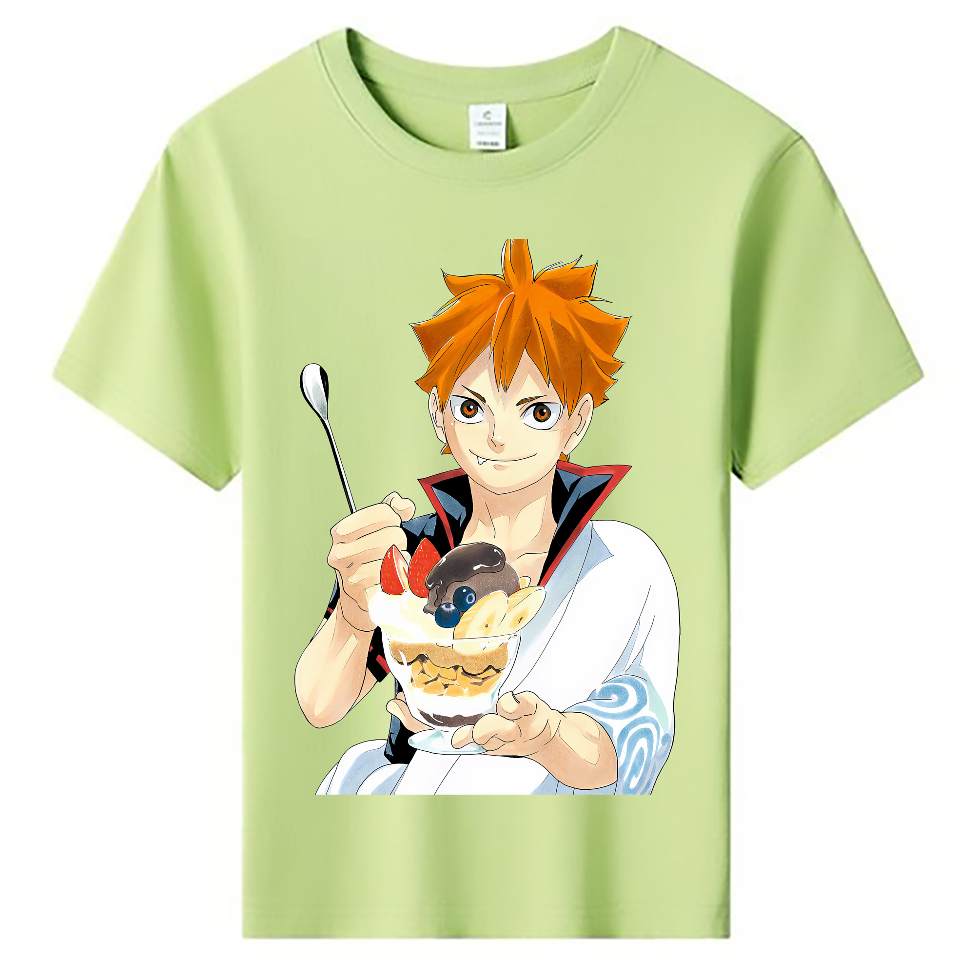 （画像用） ハイキュー!! Haikyu!! 綿100％キッズTシャツ（フロントプリント）